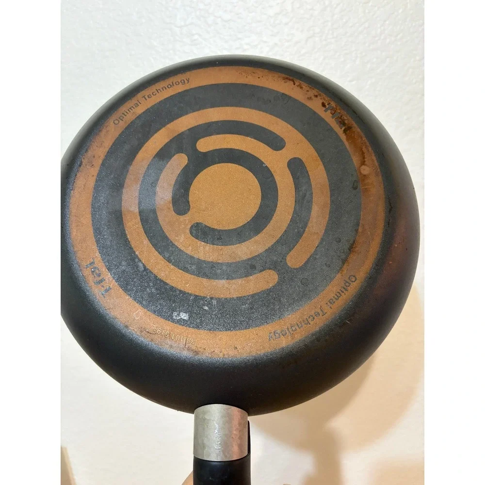 T-fal 10‎ Inch Nonstick Frying Pan Skillet Black Thermo-Spot Heat Indicator